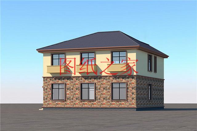 5套開間12米的二層別墅，戶型方正實用，人人都喜歡！