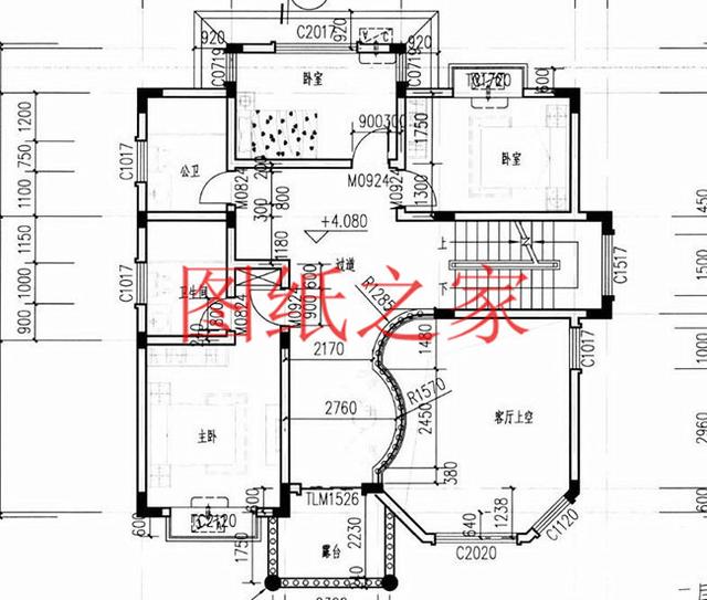 136平米三層別墅，12米X12米方正戶型，一大家子都能住在一起！