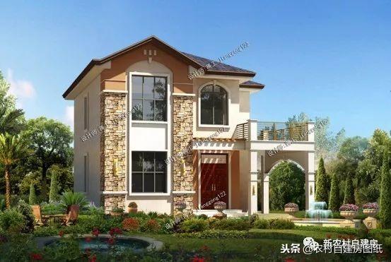 10套二層自建別墅設計圖推薦 第3款經濟又舒適 第8款可以說是別墅中的愛馬仕