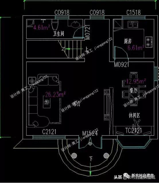 10套二層自建別墅設計圖推薦 第3款經濟又舒適 第8款可以說是別墅中的愛馬仕