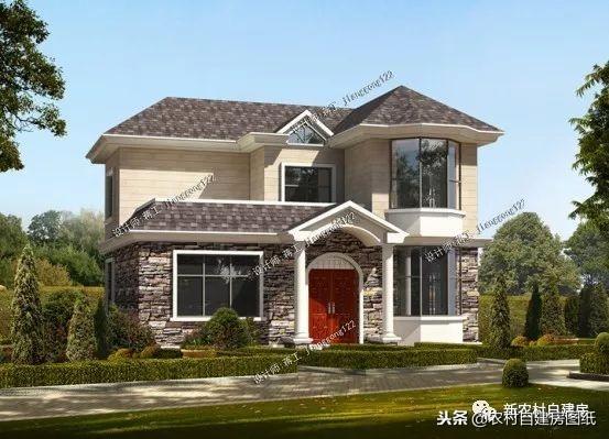 10套二層自建別墅設計圖推薦 第3款經濟又舒適 第8款可以說是別墅中的愛馬仕