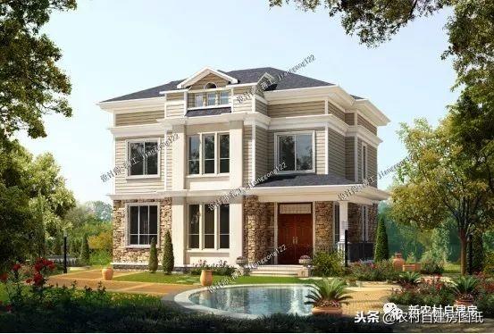 10套二層自建別墅設計圖推薦 第3款經濟又舒適 第8款可以說是別墅中的愛馬仕