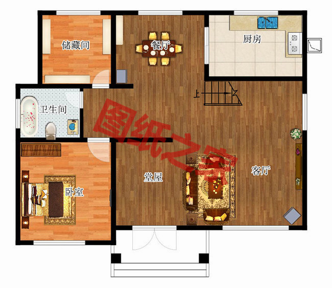 農(nóng)村自建20萬二層小樓圖，看著舒心，住著舒服！