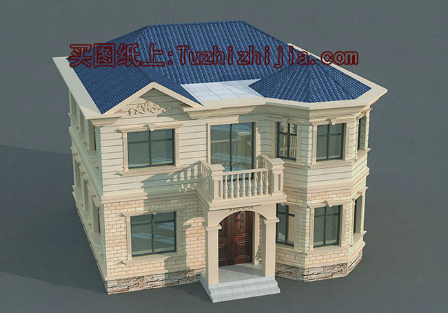 農(nóng)村自建20萬二層小樓圖，看著舒心，住著舒服！