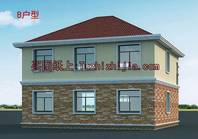 農(nóng)村自建20萬二層小樓圖，看著舒心，住著舒服！