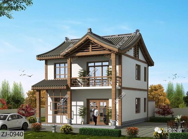 見多了農村自建的中式別墅，不如換個口味，這套日式讓你眼前一亮