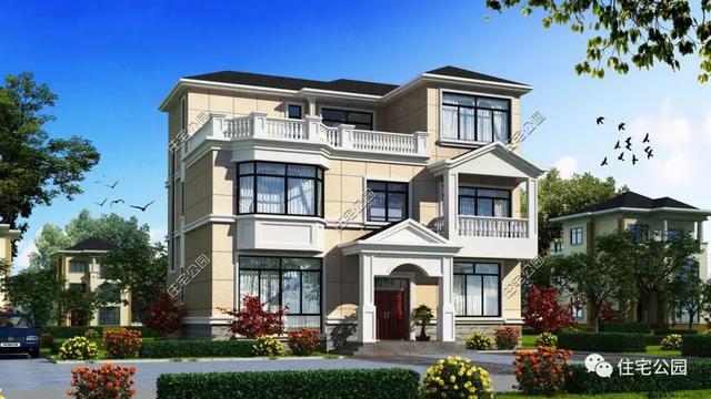 他回湖南老家給父母蓋養老房，70歲老母全程監工，只花28萬就蓋成3層洋樓