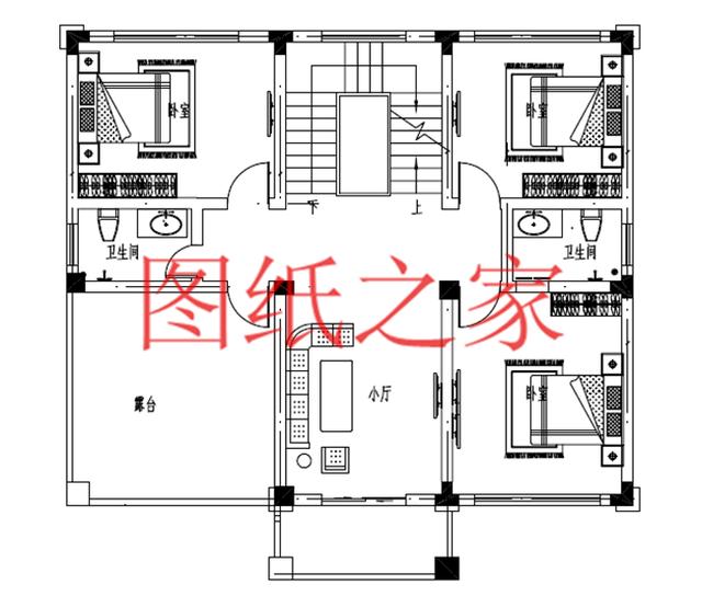 占地130平米左右的農村二層別墅，造價只要25萬，經濟又實惠！