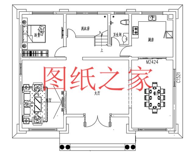 占地130平米左右的農村二層別墅，造價只要25萬，經濟又實惠！