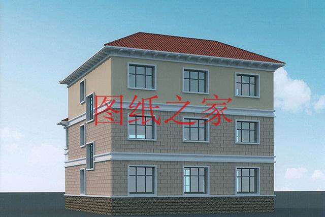 12X12米農村三層別墅，經典大氣又實用，這樣的設計你喜歡嗎？