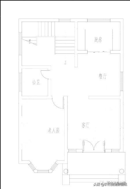 開間很小的二層別墅照樣能美翻天，28萬建成主體！