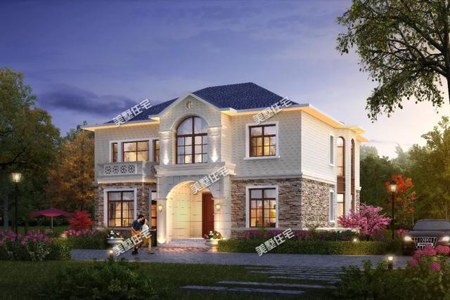 造價只要30多萬的二層農村別墅，6臥4衛，回鄉建一棟超值