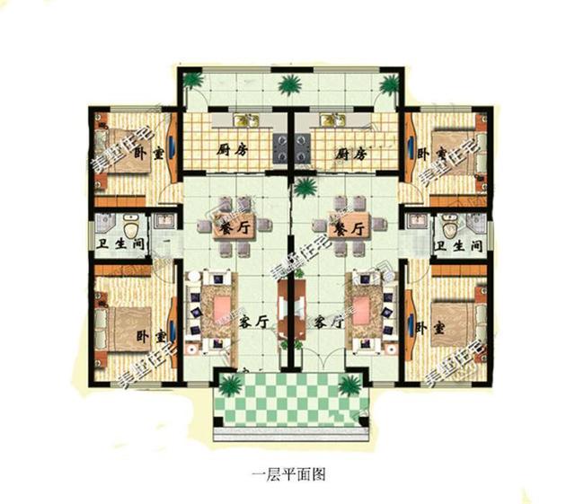 5套一層農村自建別墅圖紙，11萬建別墅，見過的都說比樓房好