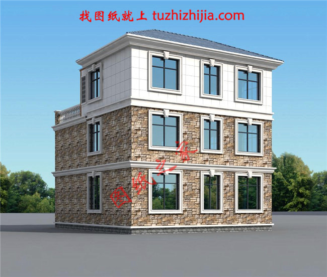 8套新農村二層半別墅圖片設計，有適合你家的嗎？