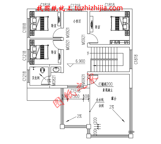 8套新農村二層半別墅圖片設計，有適合你家的嗎？