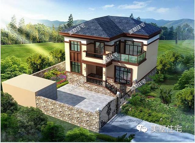 者6套農村自建二層別墅是18年最受歡迎的設計，看到就是賺到！