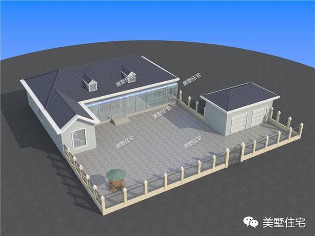 誰說平房不能叫別墅？3款農村非常歡迎的平房別墅設計，拿走不謝！