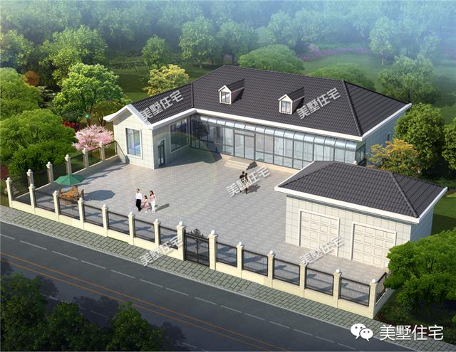 誰說平房不能叫別墅？3款農村非常歡迎的平房別墅設計，拿走不謝！