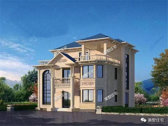 非常標準的5套系農村自建別墅設計，看完你也能建出這么好看房子！