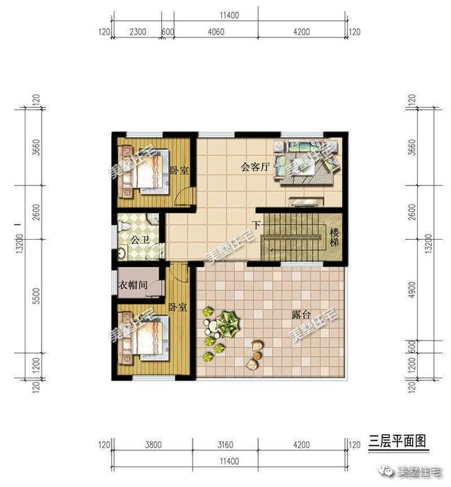 非常標準的5套系農村自建別墅設計，看完你也能建出這么好看房子！