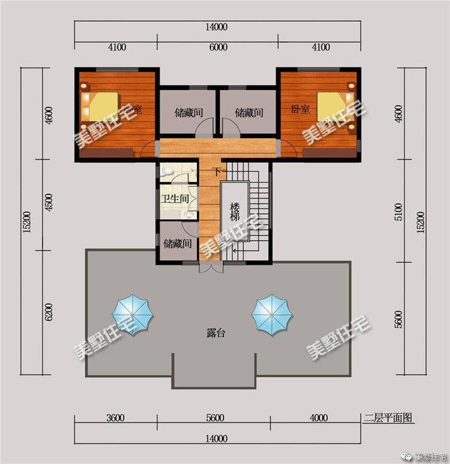 非常標準的5套系農村自建別墅設計，看完你也能建出這么好看房子！