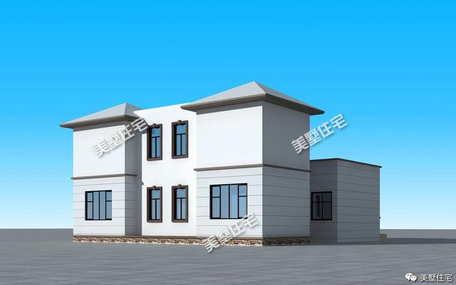 非常標準的5套系農村自建別墅設計，看完你也能建出這么好看房子！