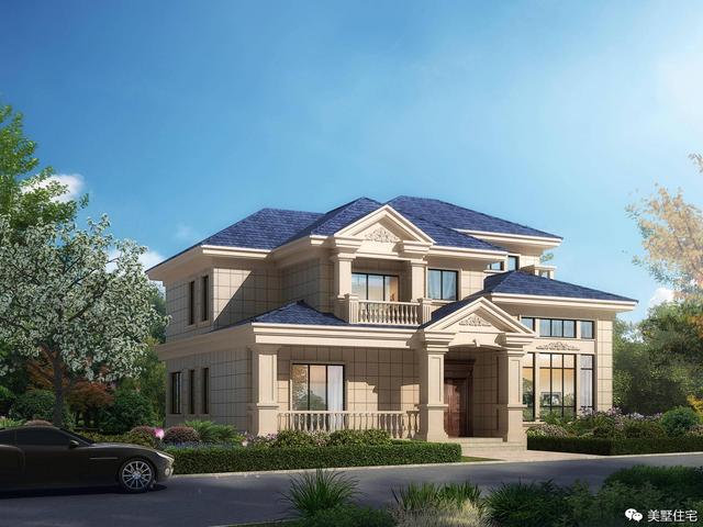 非常標準的5套系農村自建別墅設計，看完你也能建出這么好看房子！