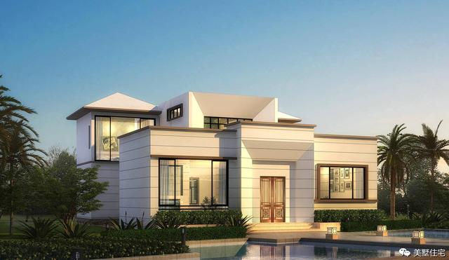 非常標準的5套系農村自建別墅設計，看完你也能建出這么好看房子！