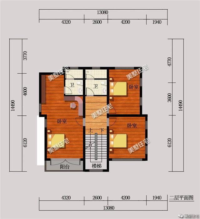 非常標準的5套系農村自建別墅設計，看完你也能建出這么好看房子！