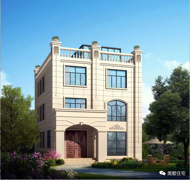 100平米左右的小戶型農(nóng)村自建房，美觀大方，造價(jià)低