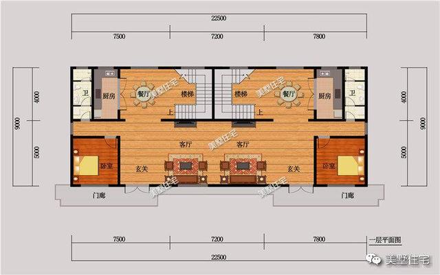 農(nóng)村兄弟共建雙拼別墅，全家和睦，村里人都羨慕的不行！