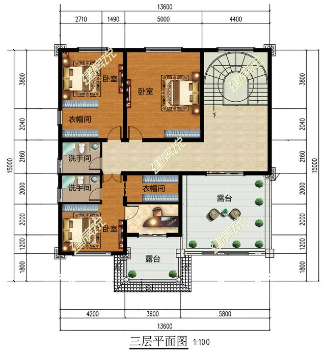 簡歐風(fēng)三層住宅設(shè)計圖合集，漂亮又接地氣，值得收藏