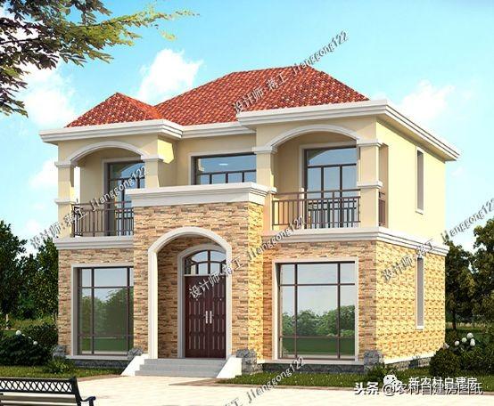 3款二層農(nóng)村小別墅設(shè)計(jì)方案，5、6間臥室，再也不用糾結(jié)建三層了