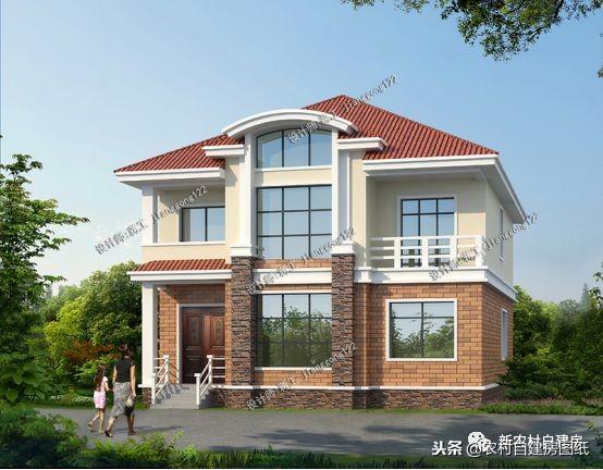 3款二層農(nóng)村小別墅設(shè)計(jì)方案，5、6間臥室，再也不用糾結(jié)建三層了