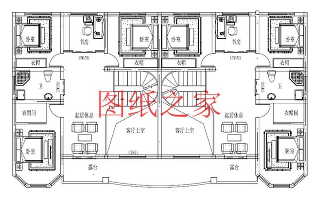 三套單戶占地110平米的雙拼別墅，建成后兄弟倆絕對面子十足！