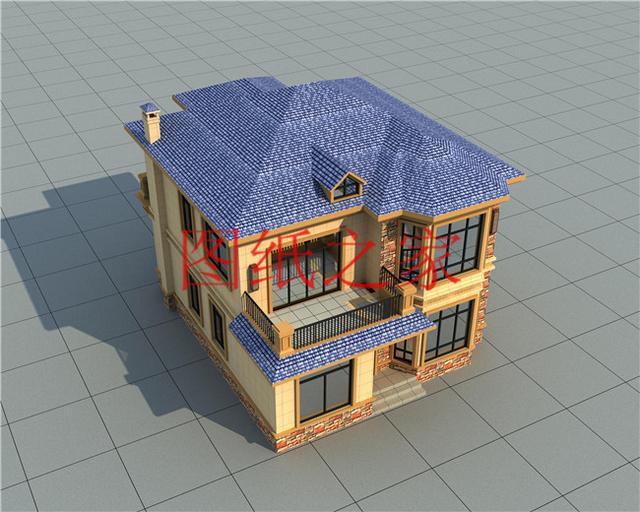 4套100平米左右的二層別墅，美觀大氣、方正實用，大家都喜歡！