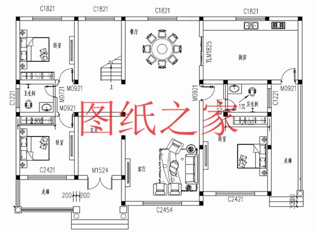 兩套17X11米的農村二層別墅，戶型設計非常相似，你更喜歡哪個？
