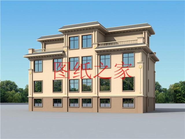 推薦6套三層農村雙拼別墅，比獨棟別墅更加大氣實惠！