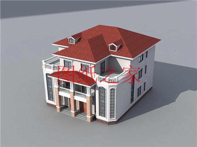 推薦6套三層農村雙拼別墅，比獨棟別墅更加大氣實惠！