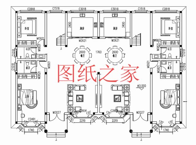 推薦6套三層農村雙拼別墅，比獨棟別墅更加大氣實惠！