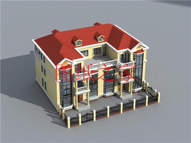 推薦6套三層農村雙拼別墅，比獨棟別墅更加大氣實惠！