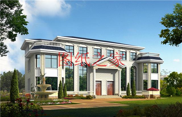 推薦6套三層農村雙拼別墅，比獨棟別墅更加大氣實惠！