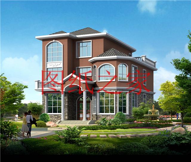 12X13米三層別墅戶型設計，功能性強，符合現代人的生活需求