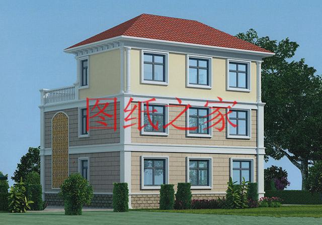 12X13米三層別墅戶型設計，功能性強，符合現代人的生活需求