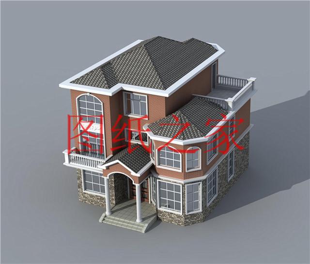 12X13米三層別墅戶型設計，功能性強，符合現代人的生活需求