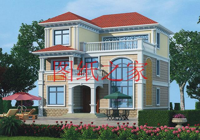 12X13米三層別墅戶型設計，功能性強，符合現代人的生活需求