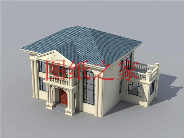 時尚大氣又溫馨實用的農村二層別墅設計，非常適合農村修建！