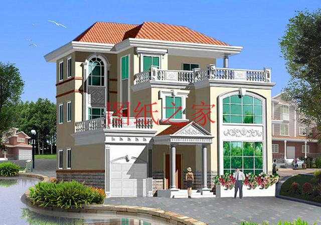 6套農(nóng)村三層別墅，尺寸分別是12X13米、13X12米，哪個更適合你？