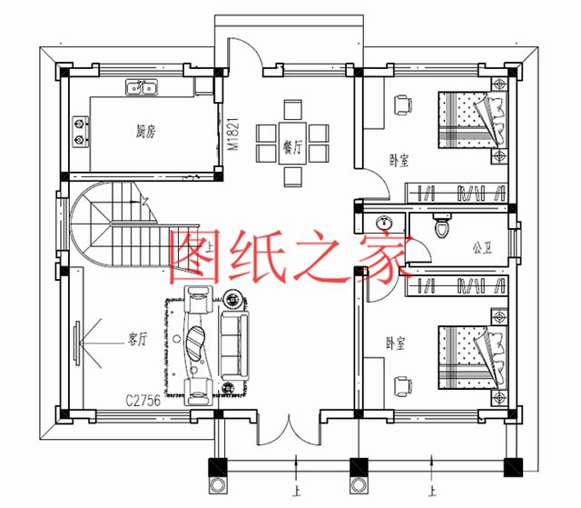 6套農(nóng)村三層別墅，尺寸分別是12X13米、13X12米，哪個更適合你？