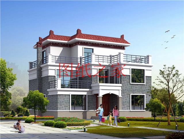 6套農(nóng)村三層別墅，尺寸分別是12X13米、13X12米，哪個更適合你？